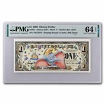 2005 $1.00 (T) Dumbo CU-64 EPQ PMG(DIS#97)
