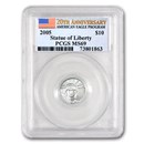 2005 1/10 oz American Platinum Eagle MS-69 PCGS (20th Anniv)