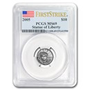 2005 1/10 oz American Platinum Eagle MS-69 PCGS (FirstStrike®)