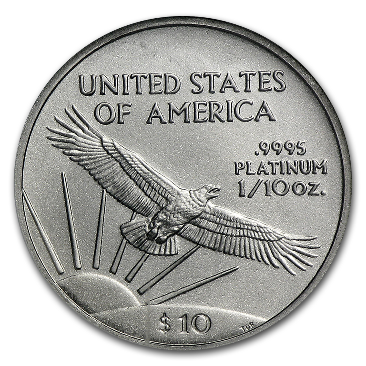 2005 1/10 oz American Platinum Eagle MS-70 NGC