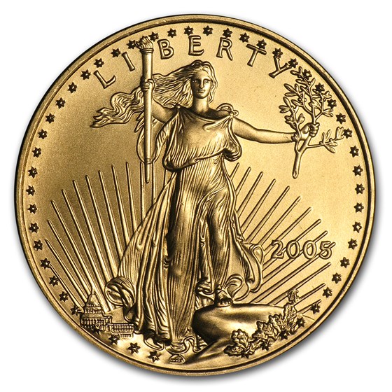 2005 1/2 oz American Gold Eagle BU 2005 1/2 oz American Gold Eagle BU