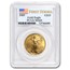 2005 1/2 oz American Gold Eagle MS-69 PCGS (FirstStrike®)