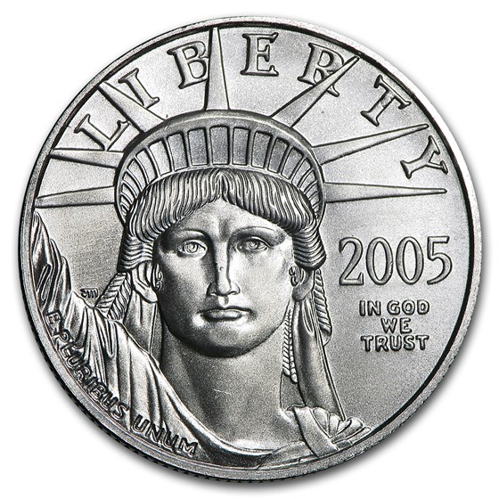 2005 1/2 oz American Platinum Eagle BU 2005 1/2 oz American Platinum Eagle BU