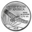 2005 1/4 oz American Platinum Eagle MS-69 NGC