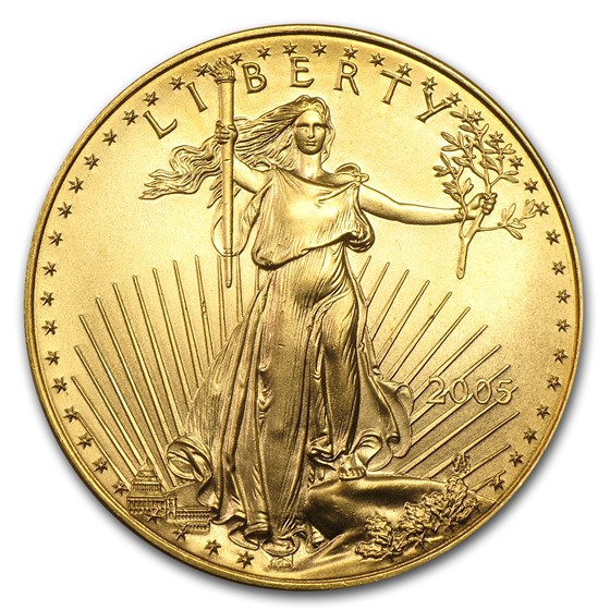 2005 1 oz American Gold Eagle BU 2005 1 oz American Gold Eagle BU