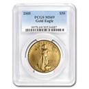 2005 1 oz American Gold Eagle MS-69 PCGS