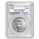 2005 1 oz American Platinum Eagle MS-69 PCGS