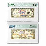 2005 $10.00 (D) Stitch w/Bar code, CU-65 EPQ PMG (DIS#114)