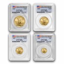 2005 4-Coin American Gold Eagle Set MS-69 PCGS (20th Anniversary)
