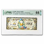 2005 $5.00 (A) Donald Duck CU-64 PMG (DIS#101)