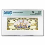 2005 $5.00 (A) Goofy, Disneyland Resort AU-58 EPQ PMG (DIS#108)