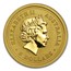 2005 Australia 1/20 oz Gold Lunar Rooster BU (Series I)