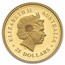 2005 Australia 1/4 oz Gold Nugget Proof