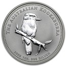 2005 Australia 1 oz Silver Kookaburra BU