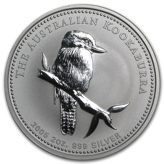 2005 Australia 2 oz Silver Kookaburra BU 2005 Australia 2 oz Silver Kookaburra BU