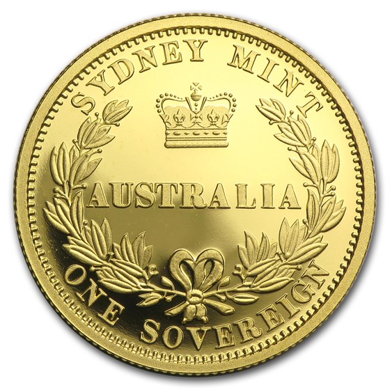 2005 Australia Gold $25 Proof Sovereign Elizabeth II