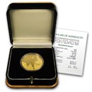 2005 Belarus Gold 200 Rouble Ballerina Proof W/Box and COA