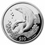 2005 British Virgin Islands Silver $10 Dolphins Proof (Capsule)
