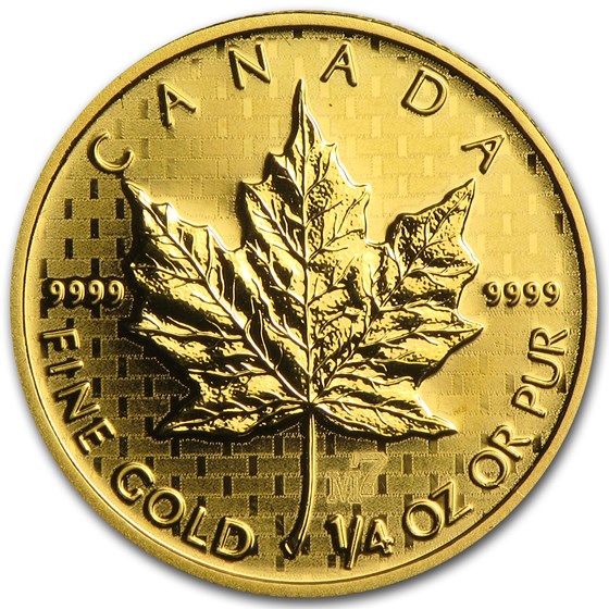 2005 Canada 1/4 oz Gold Maple Leaf BU (M7 Privy) 2005 Canada 1/4 oz Gold Maple Leaf BU (M7 Privy)