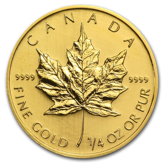 2005 Canada 1/4 oz Gold Maple Leaf BU 2005 Canada 1/4 oz Gold Maple Leaf BU