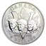 2005 Canada 1 oz Silver $5 Maple Leaf 60th Anniv End of WWII