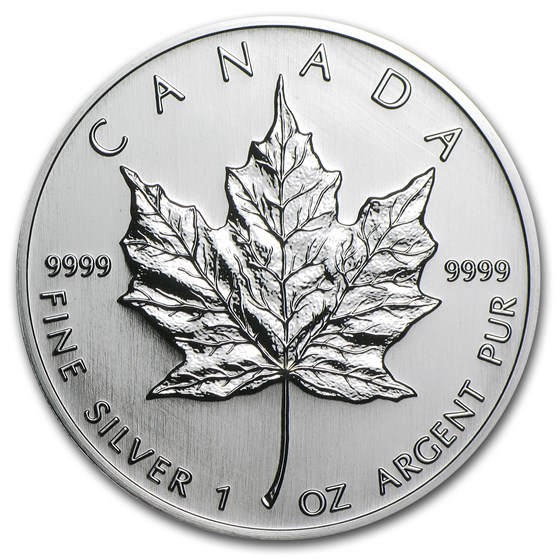 2005 Canada 1 oz Silver Maple Leaf BU