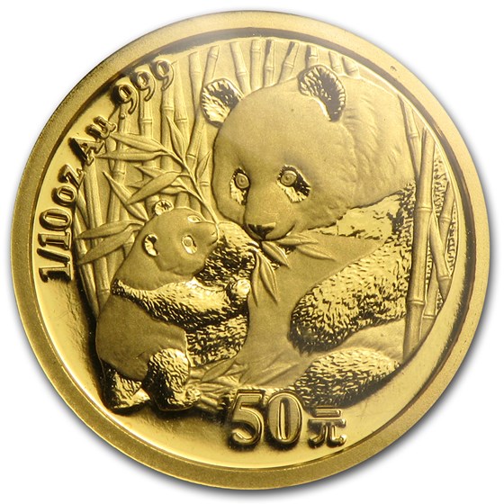2005 China 1/10 oz Gold Panda BU (Sealed) 2005 China 1/10 oz Gold Panda BU (Sealed)