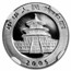 2005 China 1/10 oz Proof Platinum Panda PF-69 NGC