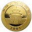 2005 China 1/2 oz Gold Panda BU (Sealed)