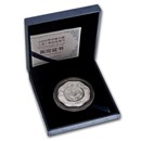 2005 China 1 oz Silver Flower Year of the Rooster (w/Box & COA)