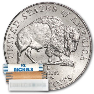 2005-D American Bison Nickel 40-coin Roll BU 2005-D American Bison Nickel 40-coin Roll BU