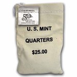 2005-D California State Quarter $25 Sealed Mint Bag BU