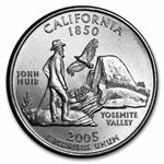 2005-D California State Quarter 40-Coin Roll BU (Mint Wrapped)