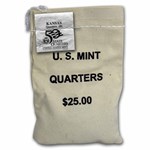2005-D Kansas State Quarter $25 Sealed Mint Bag BU
