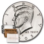 2005-D Kennedy Half Dollar 20-Coin Roll BU
