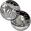 2005 France 3-Coin Silver 1.5 Euro Proof Set (Jules Verne)