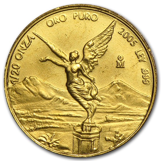 2005 Mexico 1/20 oz Gold Libertad BU 2005 Mexico 1/20 oz Gold Libertad BU