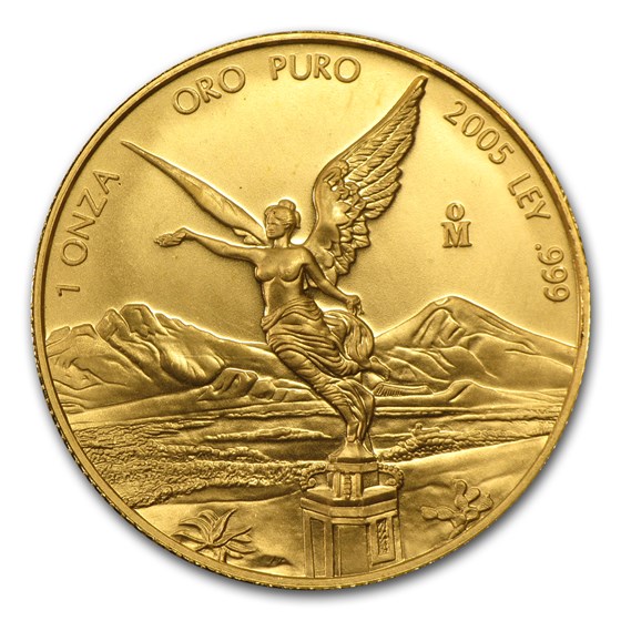 2005 Mexico 1 oz Gold Libertad BU 2005 Mexico 1 oz Gold Libertad BU