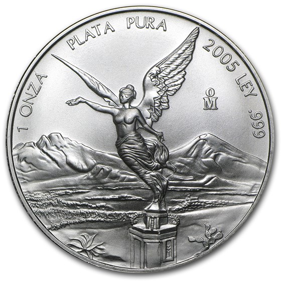 2005 Mexico 1 oz Silver Libertad BU
