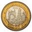 2005 Mexico Bimetallic 100 Pesos Aguascalientes BU (2nd Edition)