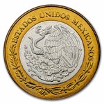 2005 Mexico Bimetallic 100 Pesos Aguascalientes BU (2nd Edition)