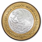 2005 Mexico Bimetallic 100 Pesos Baja California BU (1st Edition)