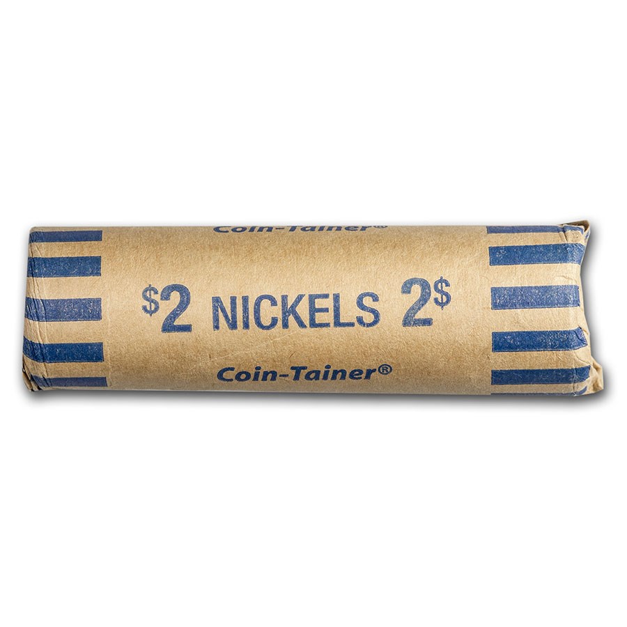 2005-P American Bison Nickel 40-coin Roll BU