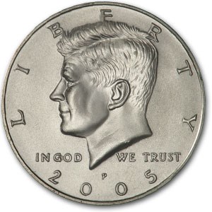 2005-P Kennedy Half Dollar (Special Satin Finish) 2005-P Kennedy Half Dollar (Special Satin Finish)