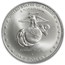 2005-P Marine Corps $1 Silver Commem Coin/Stamp Set BU (Card)