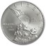 2005-P Marine Corps $1 Silver Commem Coin/Stamp Set BU (Card)