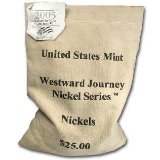 2005-P Ocean in View Nickel $25 Mint Sealed Bag BU 2005-P Ocean in View Nickel $25 Mint Sealed Bag BU