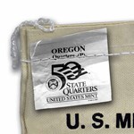 2005-P Oregon State Quarter $25 Sealed Mint Bag BU