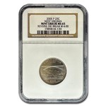 2005-P West Virginia State Quarter MS-65 NGC (Die Break @ 4:00)