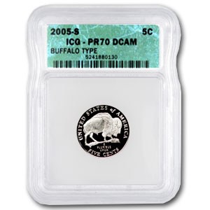 Buy 2005-S Bison PR-70 ICG | APMEX